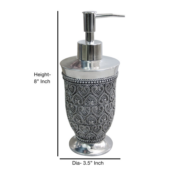 House of Hampton® Rymer Beaded Heart Soap & Lotion Dispenser & Reviews